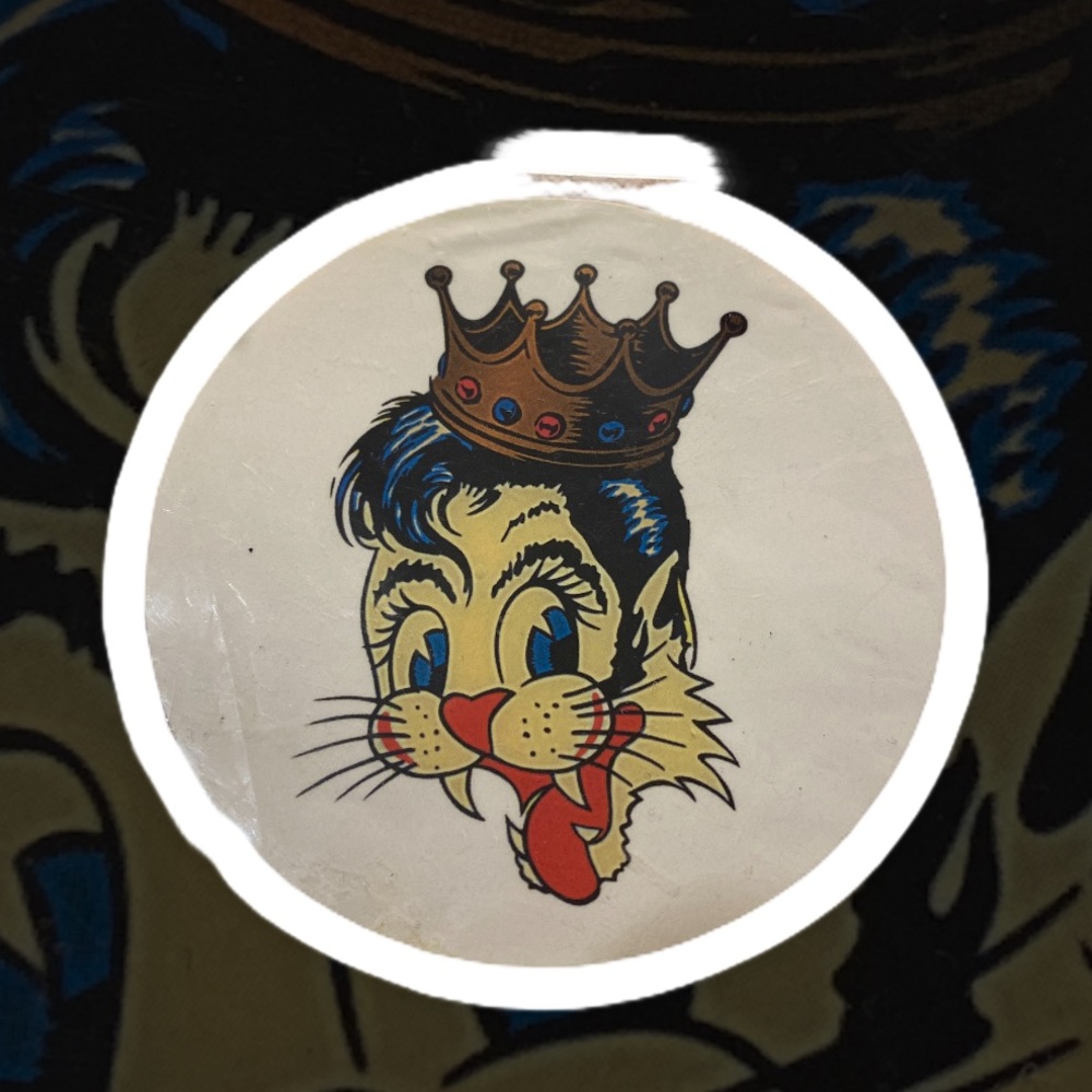 Stray cat sticker